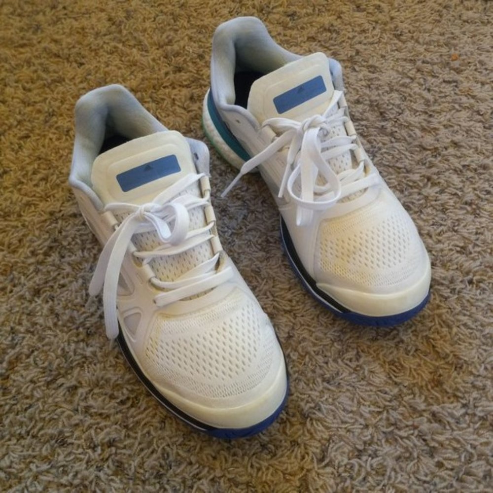 Like New Adidas Stella McCartney Women ASMC Barricade Tennis Shoes Boost 8